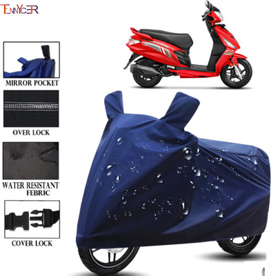 TENNYCER Waterproof Two Wheeler Cover for Hero(Maestro Edge, Blue)