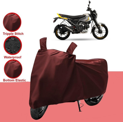 HWSXQAE Two Wheeler Cover for Bajaj(Freedom, Maroon)