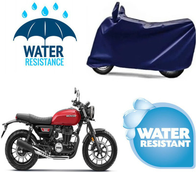 Mdstar Waterproof Two Wheeler Cover for Honda(CB350RS, Blue)