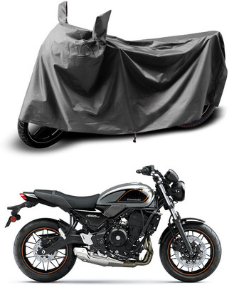 Gali Bazar Waterproof Two Wheeler Cover for Kawasaki(Grey)