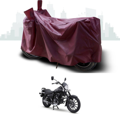 KEDIT Two Wheeler Cover for Bajaj(Avenger 220 DTS-i, Maroon)