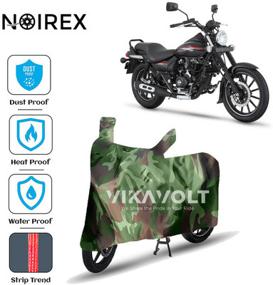 NOIREX Waterproof Two Wheeler Cover for Bajaj(Avenger 220 Street, Green)