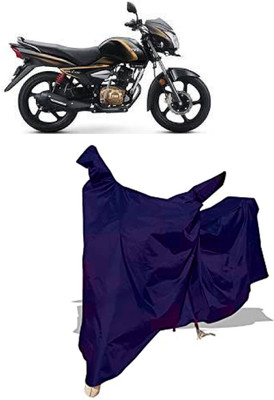 Amexride Two Wheeler Cover for TVS(Victor Premium, Blue)