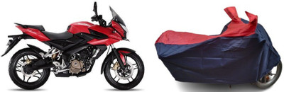 malti Two Wheeler Cover for Bajaj(Pulsar AS 150, Red, Blue)
