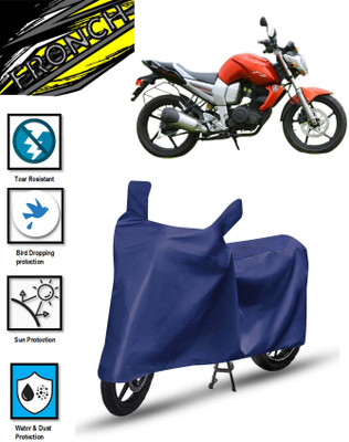 FRONCH Waterproof Two Wheeler Cover for Yamaha(FZ16, Blue)
