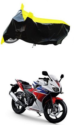 VESMEI Two Wheeler Cover for Honda(CBR300R BS6, Yellow)