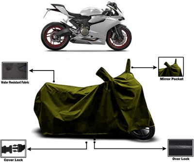 Amexride Two Wheeler Cover for Ducati(899 Panigale, Green)