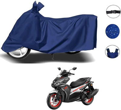 DeepShakshi AUTOMOTIVE Waterproof Two Wheeler Cover for Yamaha(Aerox 155 Maxi BS6, Blue)
