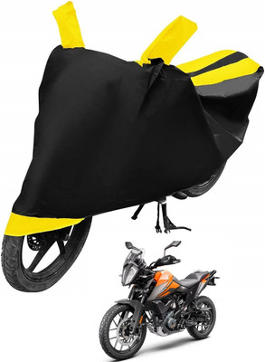 Auto Hub Two Wheeler Cover for KTM(390 Adventure, Yellow)