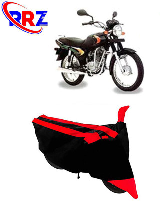 RRZ Waterproof Two Wheeler Cover for Bajaj(Caliber, Black, Red)