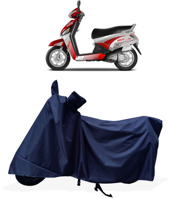Tricway Two Wheeler Cover for Mahindra(Gusto Electric, Blue)