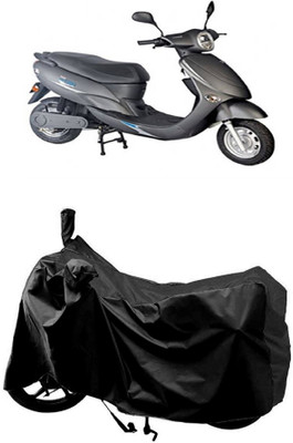 MMSSTAR Waterproof Two Wheeler Cover for Avon(E Star BS6, Black)