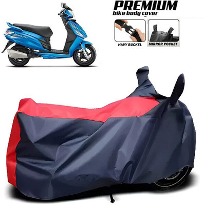 SK AUTO Waterproof Two Wheeler Cover for Hero(Maestro, Red, Blue, Multicolor)