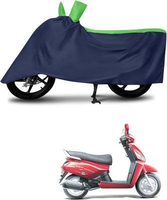 DeepShakshi AUTOMOTIVE Waterproof Two Wheeler Cover for Mahindra(Gusto 125, Multicolor)