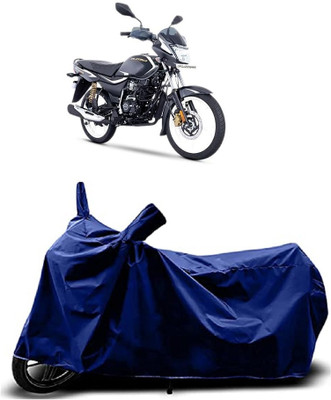 VESMEI Two Wheeler Cover for Bajaj(Platina 110 H-Gear, Blue)