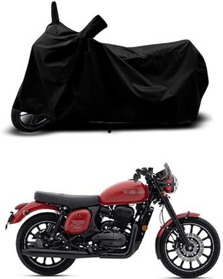 B R Enterprisez Waterproof Two Wheeler Cover for JAWA(42, Black)