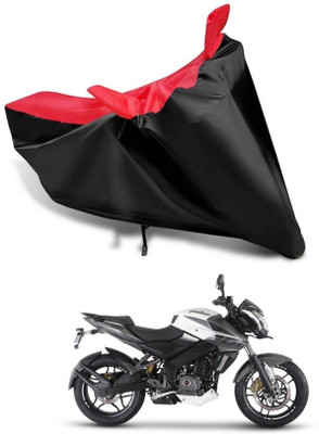 DeepShakshi AUTOMOTIVE Two Wheeler Cover for Bajaj(Pulsar NS200 BS6, Red, Black)
