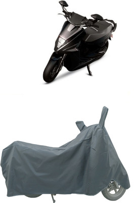 Coxtor Waterproof Two Wheeler Cover for Simple Energy(Simple One, Grey)