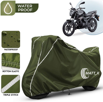 MATT_X Waterproof Two Wheeler Cover for TVS(Raider, Multicolor, Green, White)