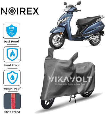 NOIREX Two Wheeler Cover for Honda(Activa 4G, Grey)