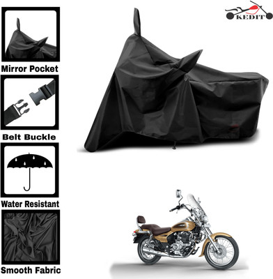 AASHTIK MART Two Wheeler Cover for Bajaj(Avenger 400, Black)