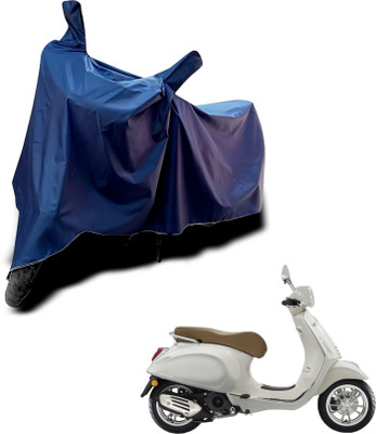 KEDIT Two Wheeler Cover for Vespa(GTS Super 125, Blue)