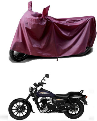 THE REAL ARV Waterproof Two Wheeler Cover for Bajaj(Avenger 150 Street, Maroon)