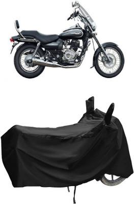 Autoprime Two Wheeler Cover for Bajaj(Avenger 220 DTS-i, Black)