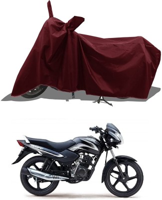 KEDIT Two Wheeler Cover for TVS(Star Sport, Maroon)