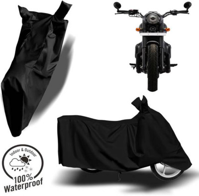 RAAMKM Waterproof Two Wheeler Cover for Hero, Honda, Royal Enfield, TVS(Ninja ZX-10R SE BS6, Black)