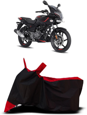 VESMEI Two Wheeler Cover for Bajaj(Pulsar 180NS BS6, Red)