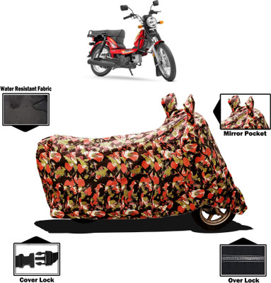 Amexride Two Wheeler Cover for TVS(XL 100 Heavy Duty BS6, Multicolor)