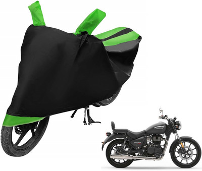 Auto Hub Two Wheeler Cover for Royal Enfield(Meteor, Green)
