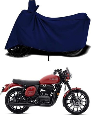 B R Enterprisez Waterproof Two Wheeler Cover for JAWA(42, Blue)