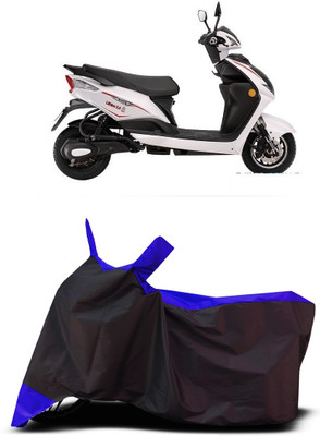 VESMEI Two Wheeler Cover for Bajaj(Sport 63 60V, Blue)