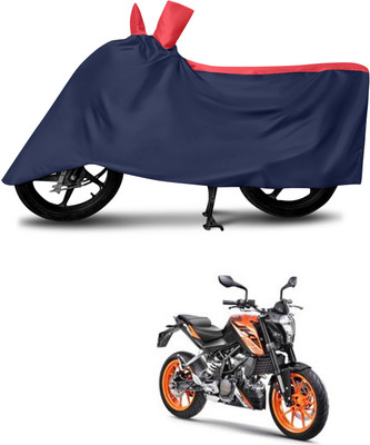 DeepShakshi AUTOMOTIVE Waterproof Two Wheeler Cover for KTM(125 Duke, Multicolor)