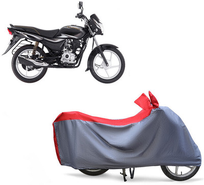 EGAL Two Wheeler Cover for Bajaj(BS6, Red)