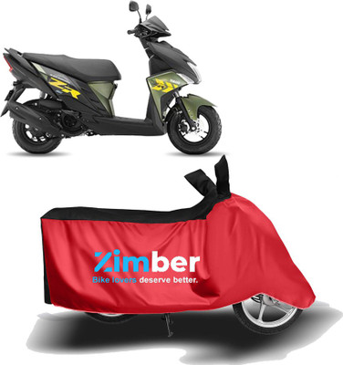 THE REAL ARV Two Wheeler Cover for Yamaha(Ray ZR, Red, Black)