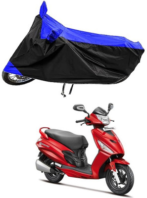 Mdstar Waterproof Two Wheeler Cover for Hero(Moto Corp Duet, Blue)