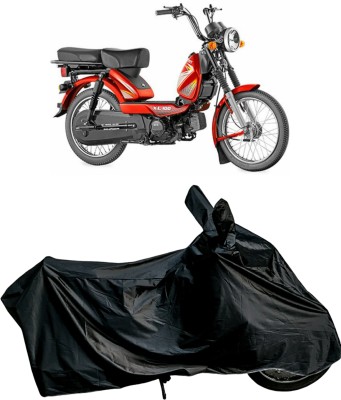 Autofly Waterproof Two Wheeler Cover for TVS(XL 100, Black)