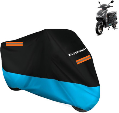 Horseyaart Waterproof Two Wheeler Cover for Hero Electric(Electric Atria, Blue)
