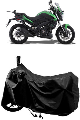 MMSSTAR Waterproof Two Wheeler Cover for Bajaj(Dominar 400 BS6, Black)