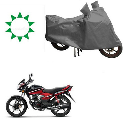 DeepShakshi AUTOMOTIVE Waterproof Two Wheeler Cover for Honda(CB, Grey)