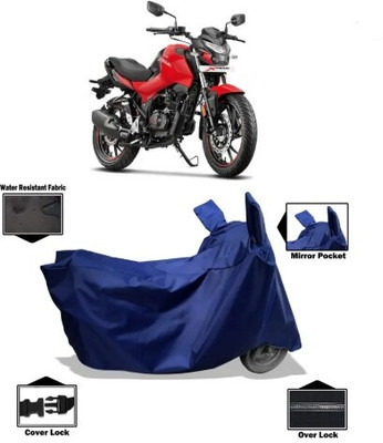 Tritika Waterproof Two Wheeler Cover for Hero(Xtreme 160 R, Blue)