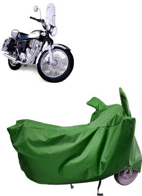 Amexride Two Wheeler Cover for Royal Enfield(Machismo 350, Maroon)