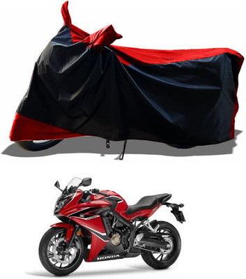 DeepShakshi AUTOMOTIVE Waterproof Two Wheeler Cover for Honda(CBR 650F, Red)