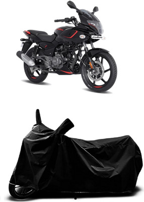 Mdstar Waterproof Two Wheeler Cover for Bajaj(Pulsar 200, Black)
