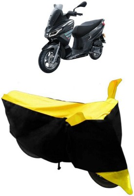 GANPRA Two Wheeler Cover for Aprilia(SXL 125 BS6, Black, Yellow)