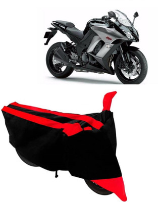 Mdstar Waterproof Two Wheeler Cover for Kawasaki(Ninja 1000, Red)