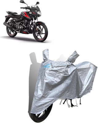 Y3H Waterproof Two Wheeler Cover for Bajaj(Pulsar 180, Silver)